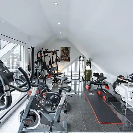 Апартаменты Loftwohnung 270 Qm Mit Fitnesstudio Кемптен